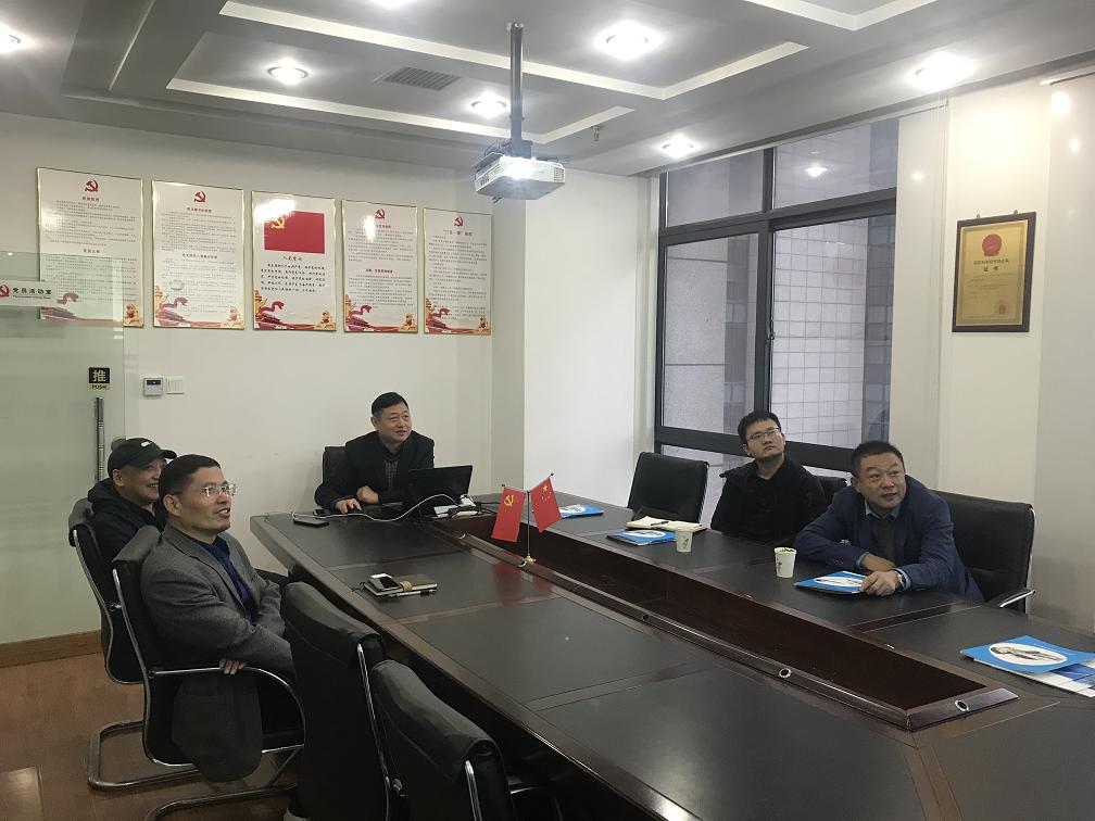 合肥市科技局領導來華科考察調研